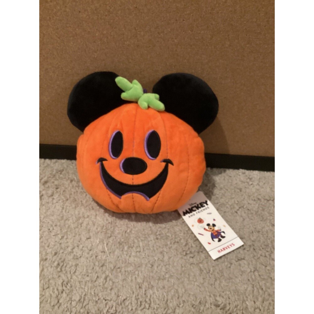 Disney Shop Harveys Halloween Mickey Mouse Pumpkin Plush Crossbody Bag